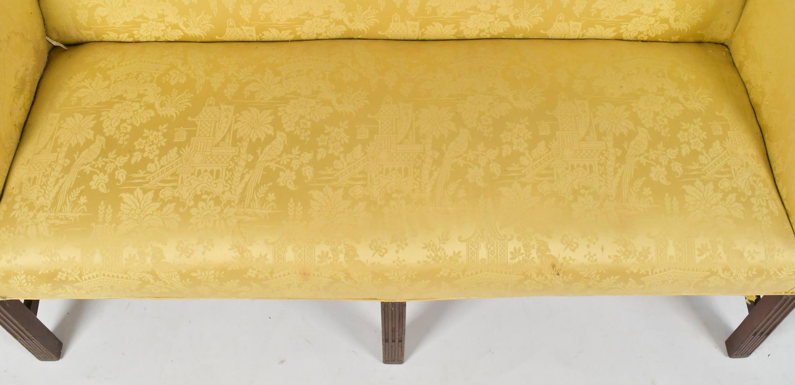 RARE 18TH C. CHIPPENDALE RHODE ISLAND SOFA. - 5