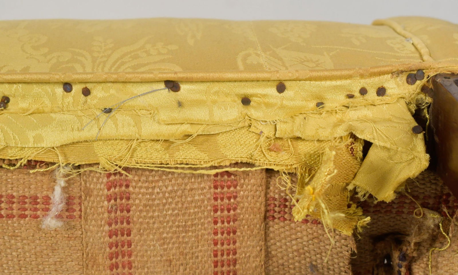 RARE 18TH C. CHIPPENDALE RHODE ISLAND SOFA. - 8