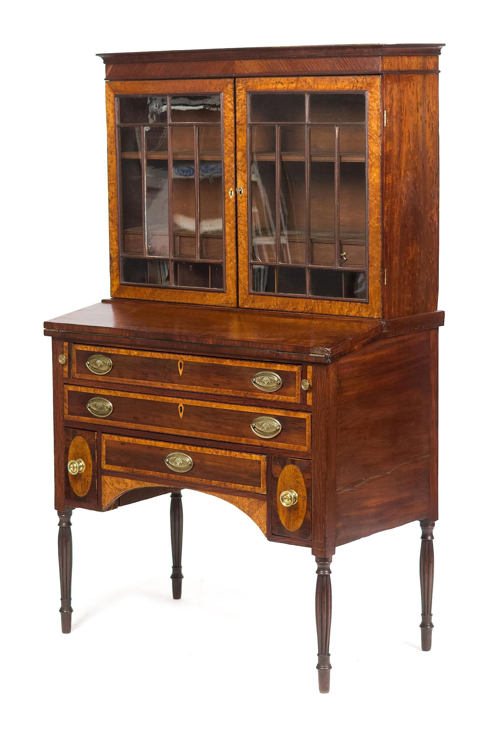 PORTSMOUTH FEDERAL INLAID SECRETARY. (1 of 20)