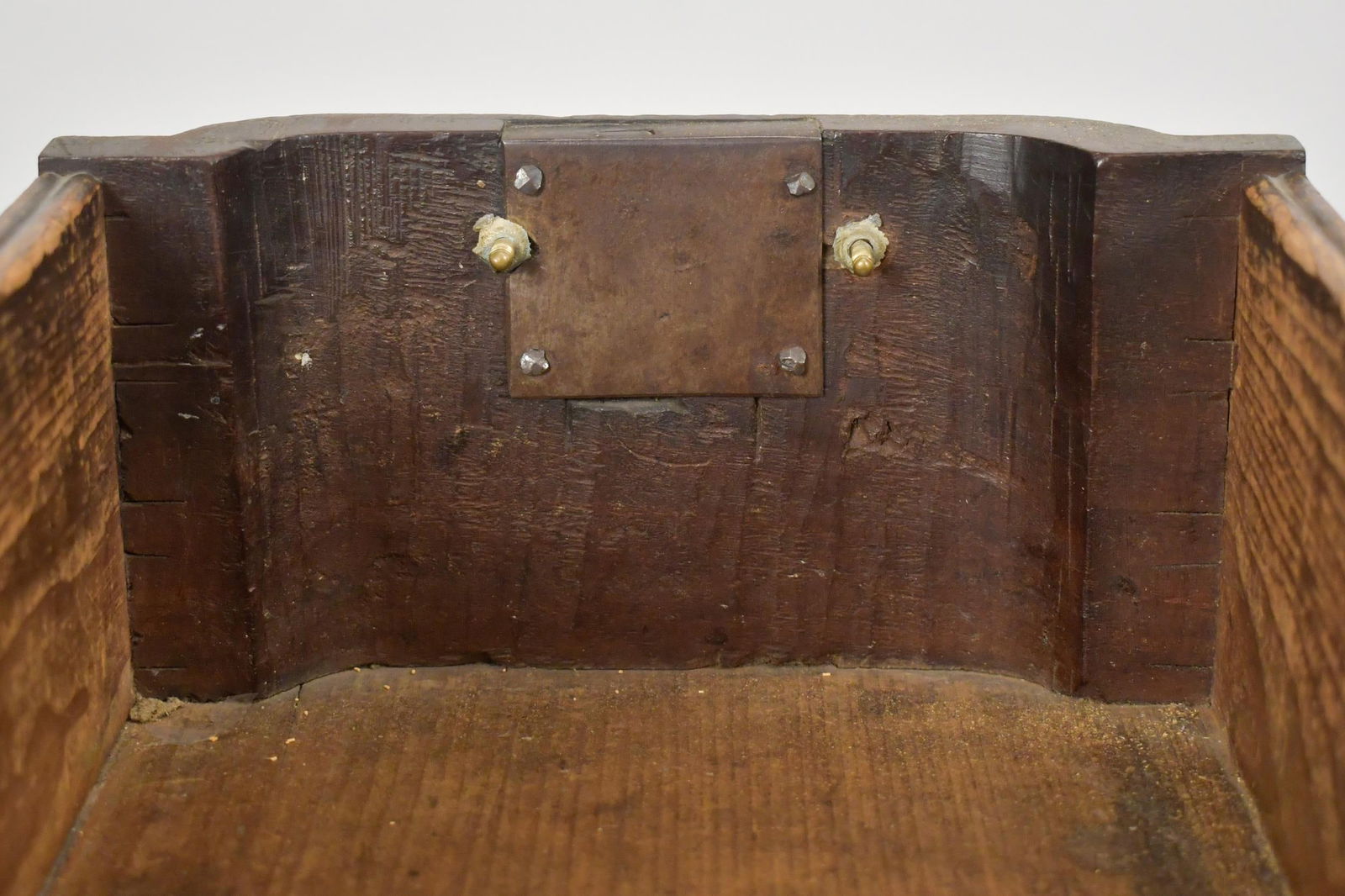 18TH C. MA CHIPPENDALE BLOCK FRONT DRESSING TABLE. - 7