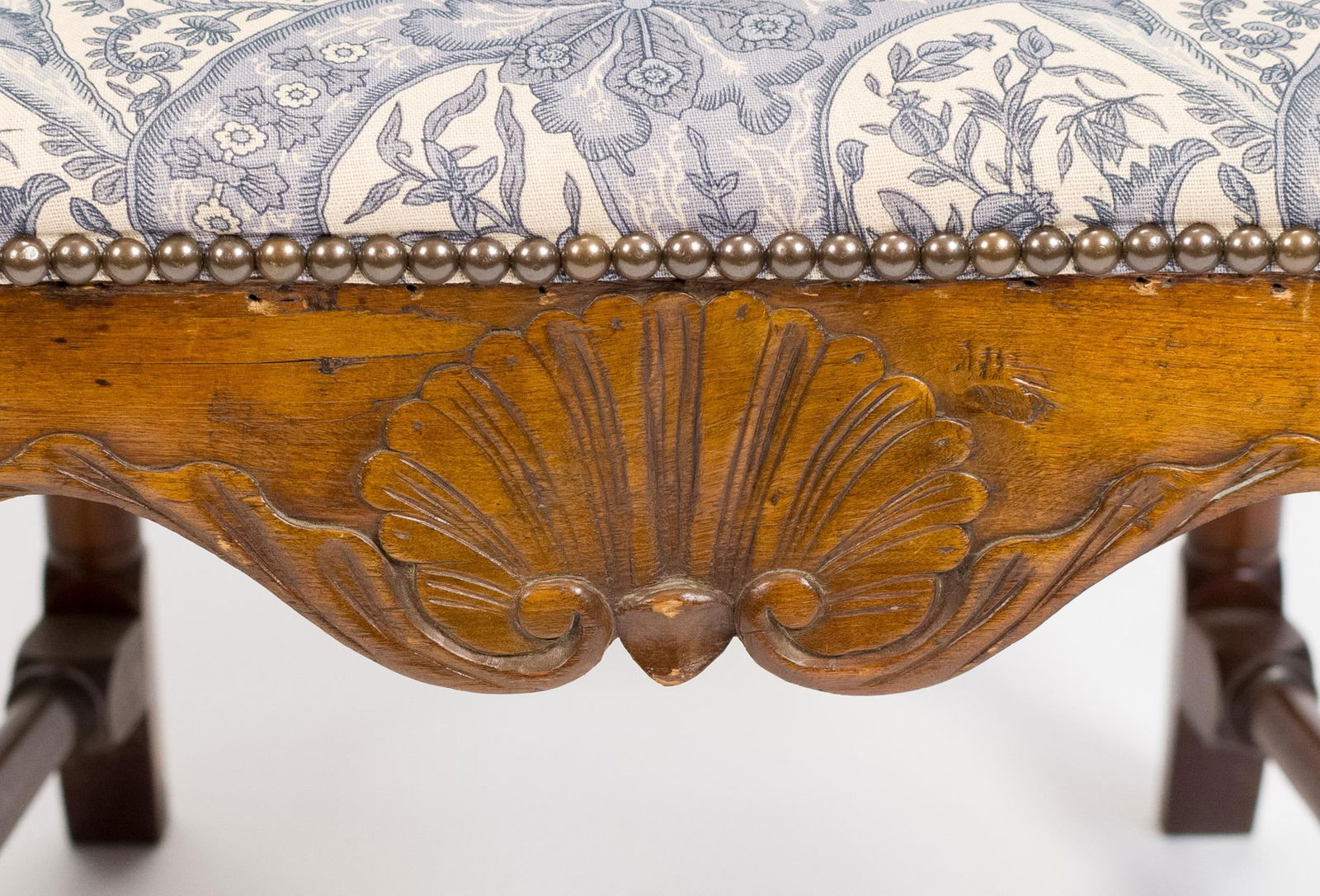 PAIR 18TH C. ARMCHAIRS. - 7