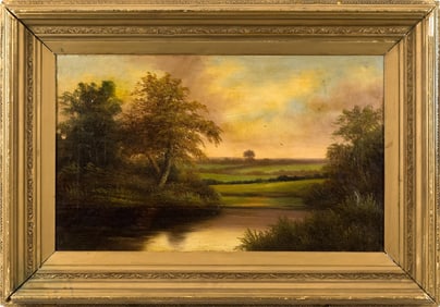 SAMUEL GRIGGS OIL, LANDSCAPE.