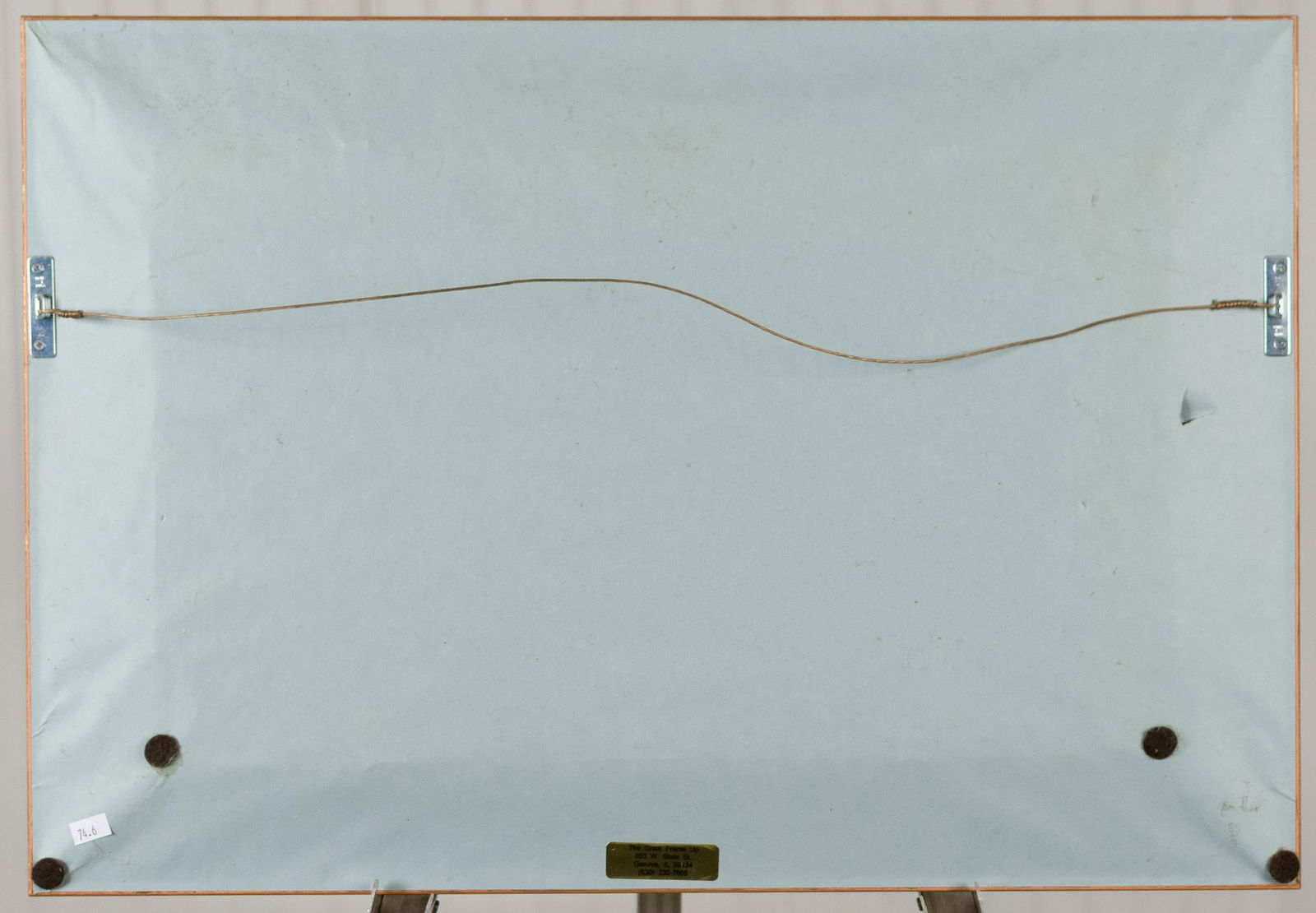 BENJAMIN CHAMPNEY ATTRIBUTED OIL, RIVER LANDSCAPE. - 6