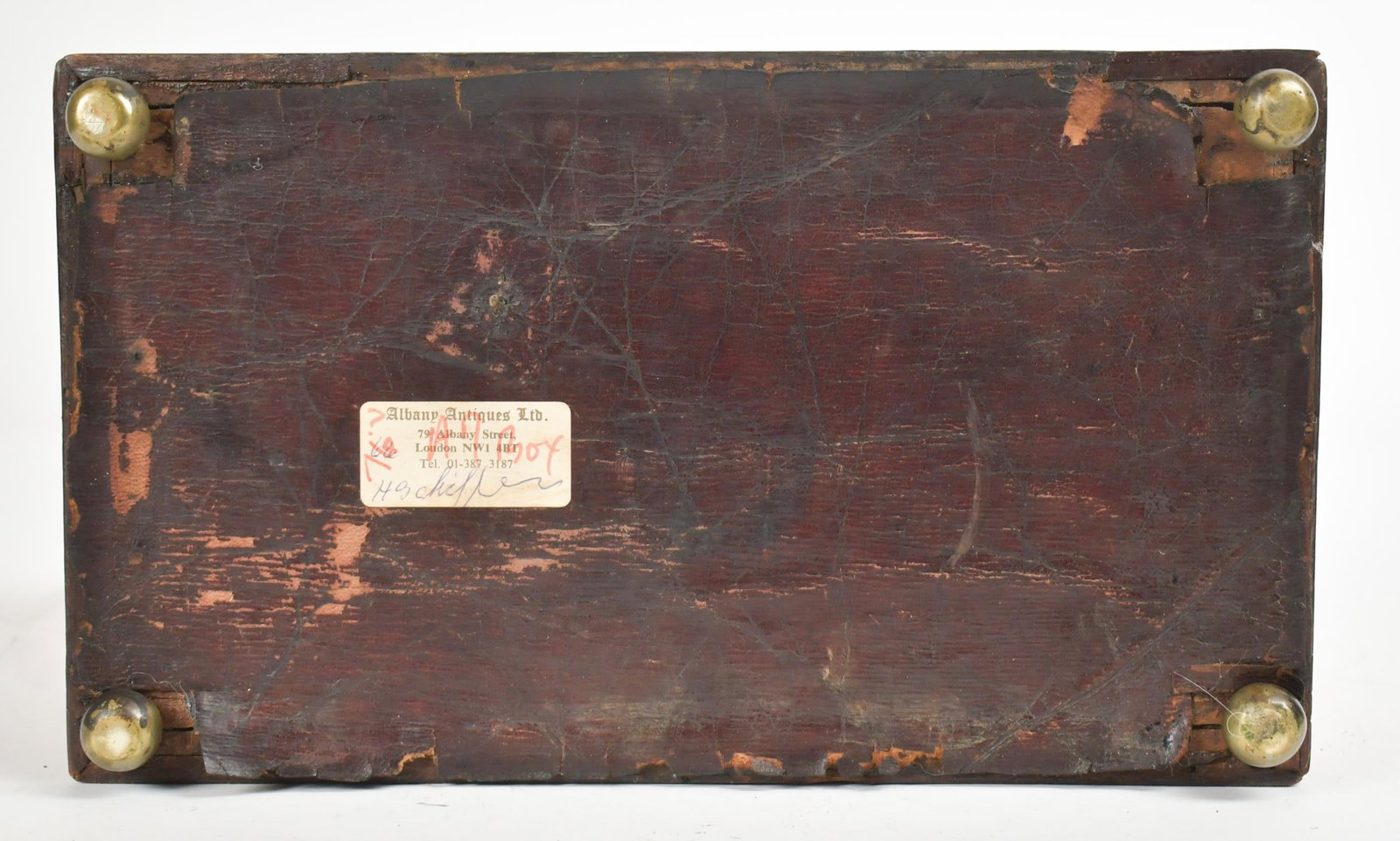 19TH C. TIGER MAPLE TEA CADDY. - 11