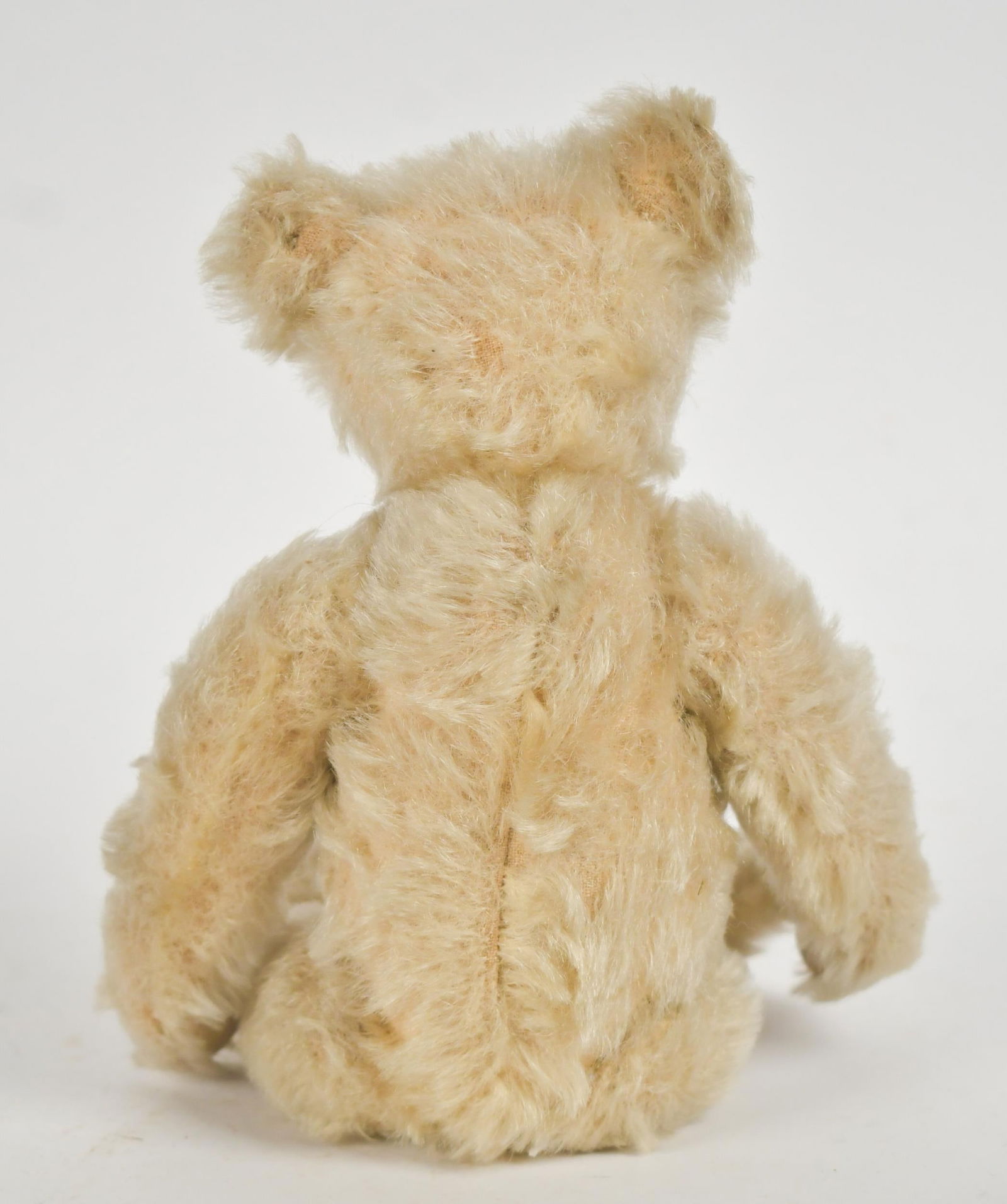 ANTIQUE STEIFF MOHAIR BEAR, BLANK BUTTON. - 7