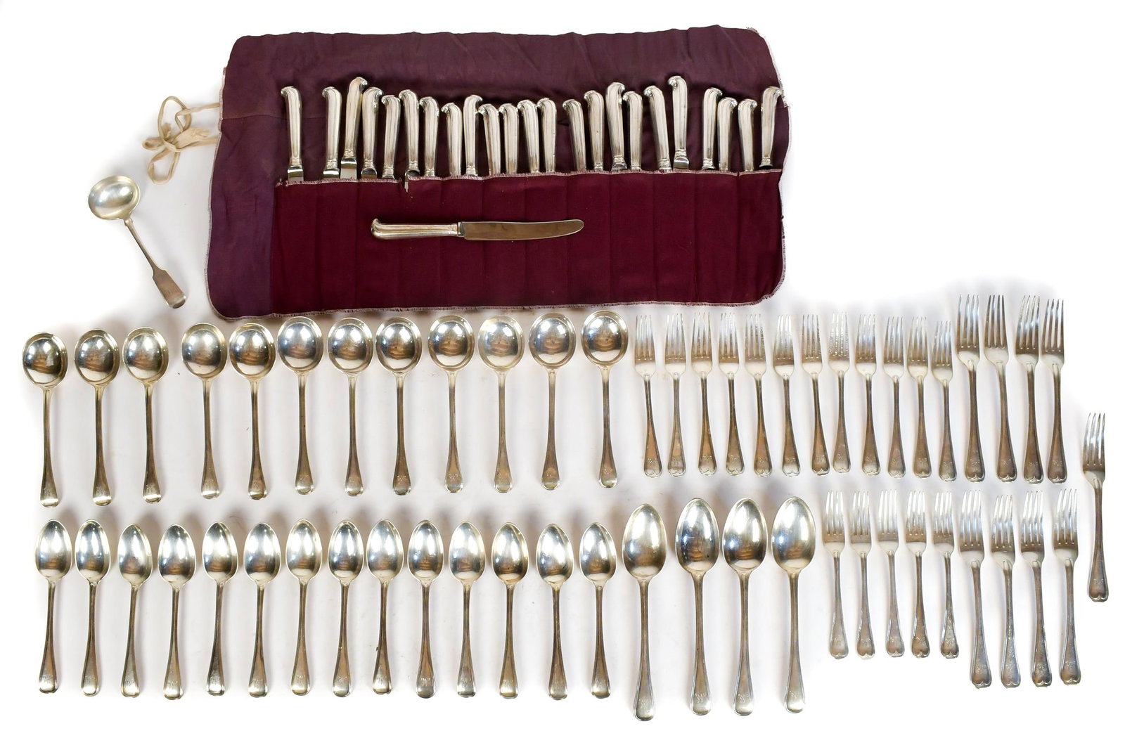 HOLLAND ALDWINCKLE & SLATER ENGLISH STERLING FLATWARE (1 of 1)