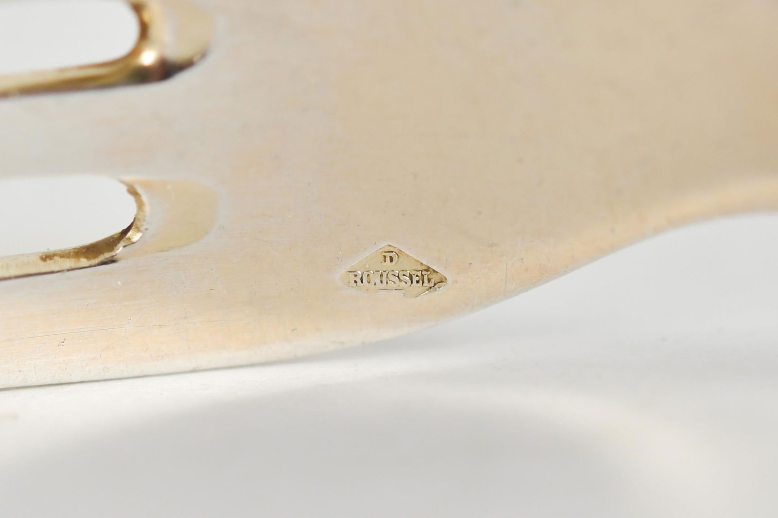 CLAUDE DOUTRE ROUSSEL SILVER FLATWARE SET. - 3