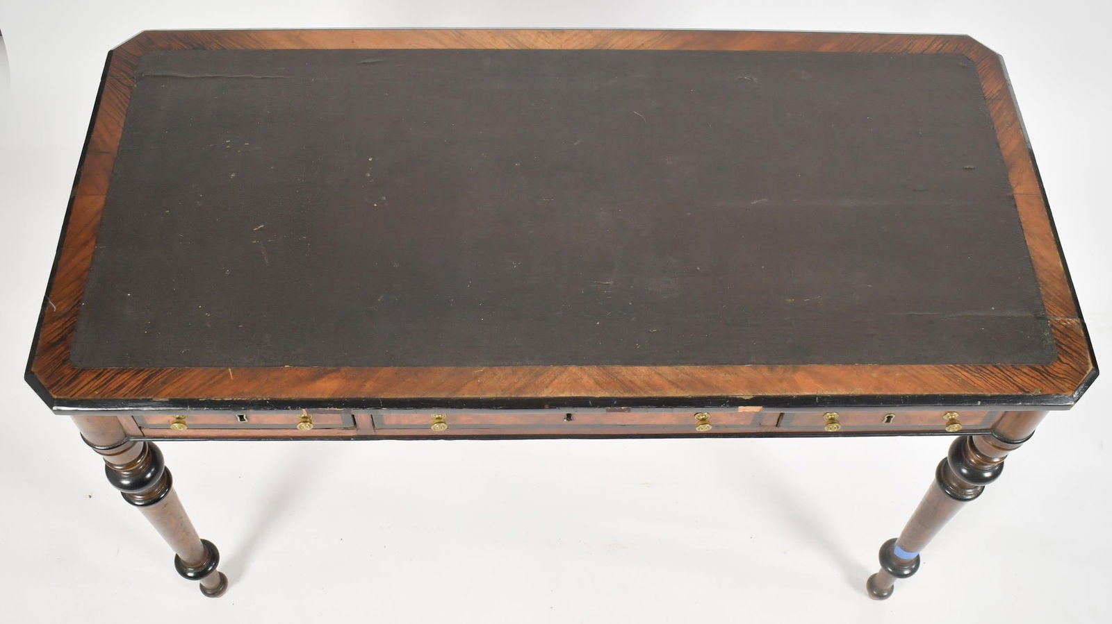 19TH C. REGENCY WRITING DESK. - 2