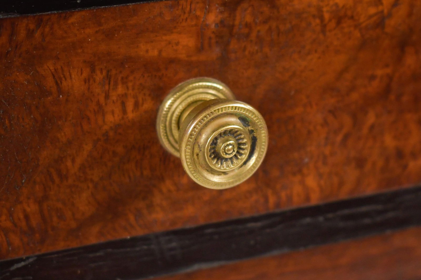 19TH C. REGENCY WRITING DESK. - 3