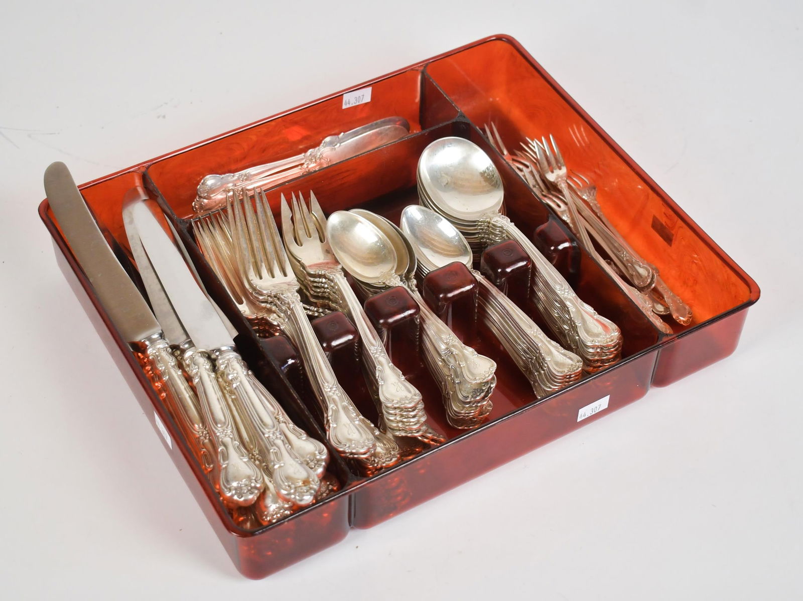 GORHAM STERLING FLATWARE SET. - 2
