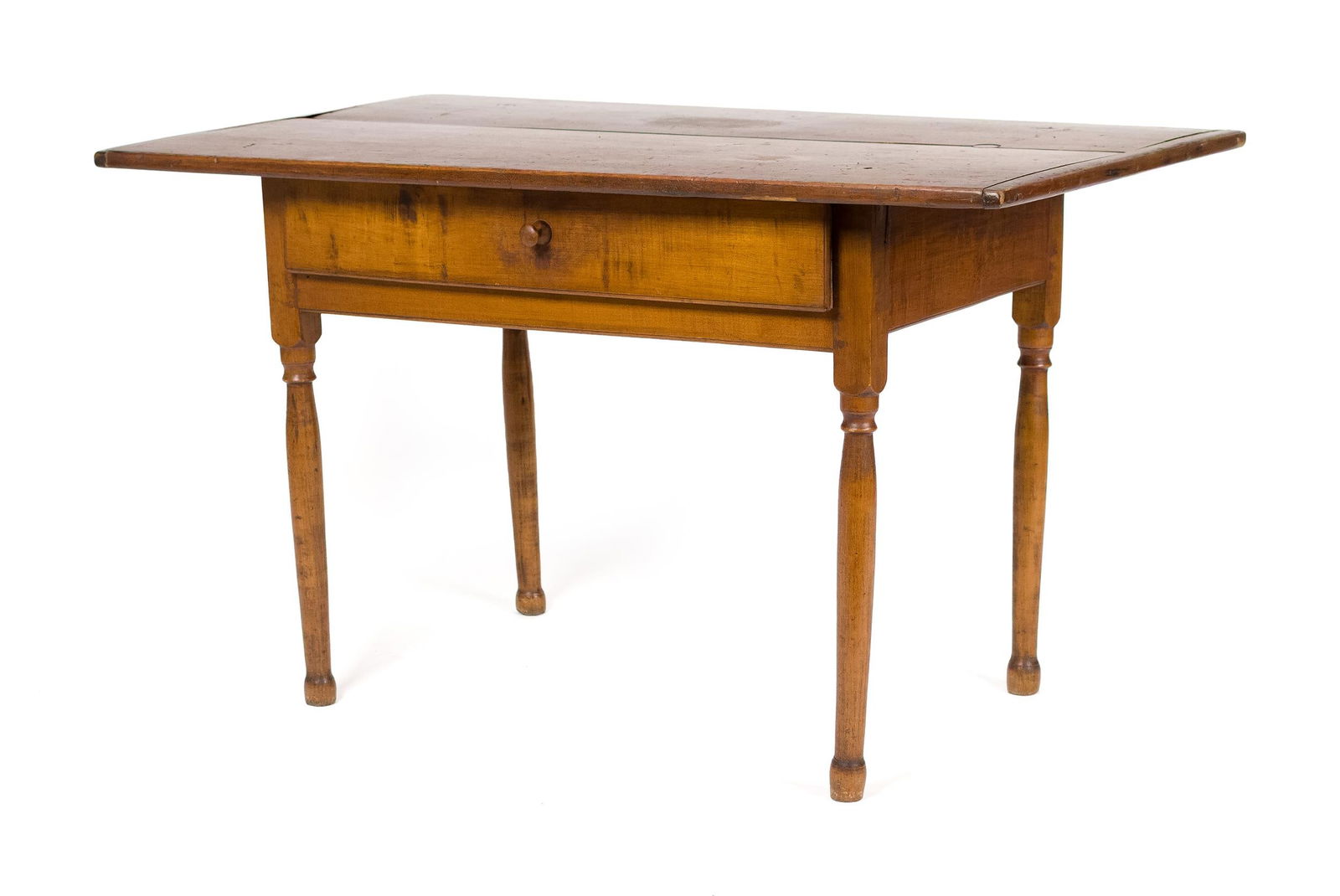 18TH C. NE QUEEN ANNE TAVERN TABLE. (1 of 12)