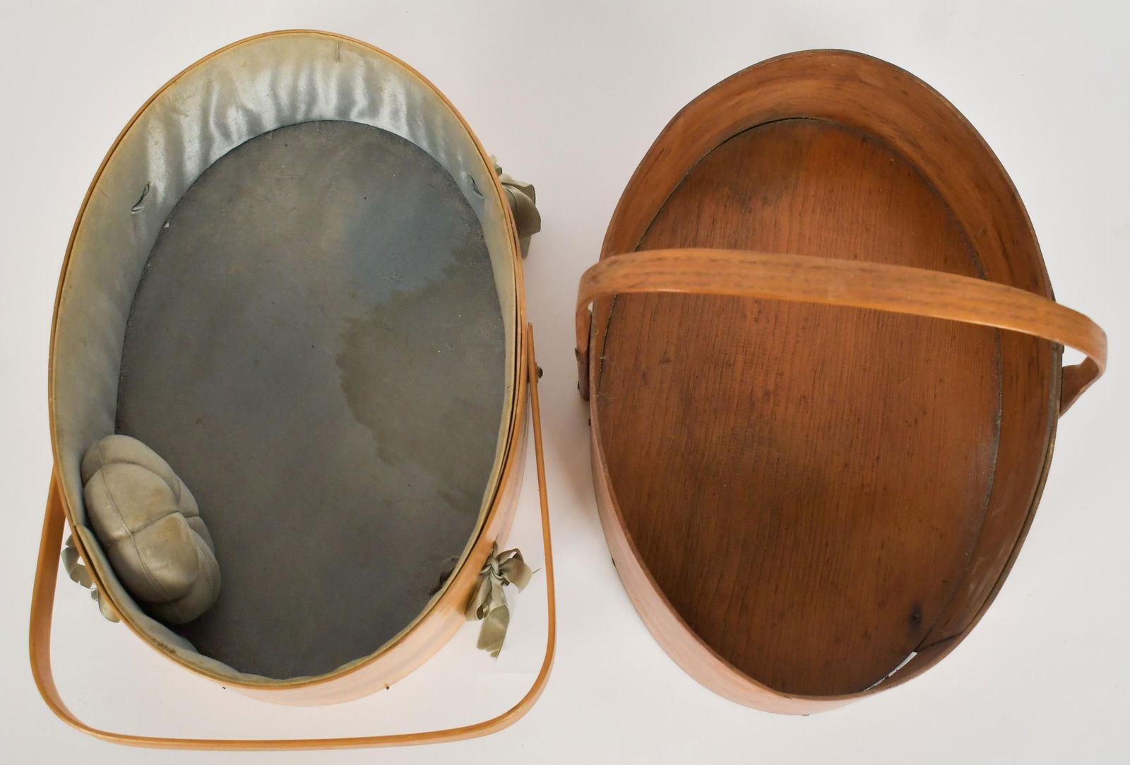 TWO ANTIQUE SHAKER CARRIERS. - 6