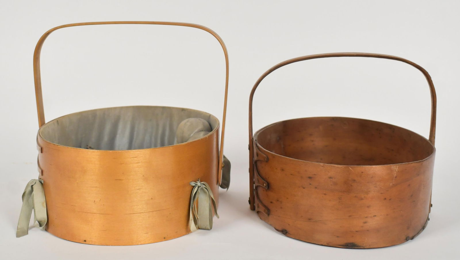 TWO ANTIQUE SHAKER CARRIERS. - 7