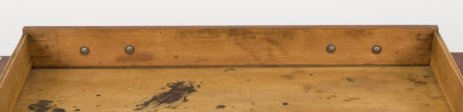 RESTORED 18TH C. CHIPPENDALE CHERRY CARD TABLE. - 12