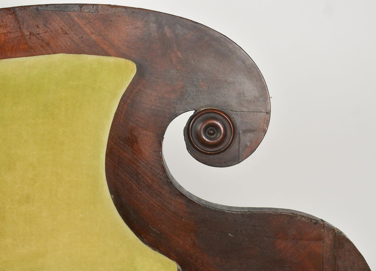 19TH C. NY CLASSICAL RECAMIER. - 3