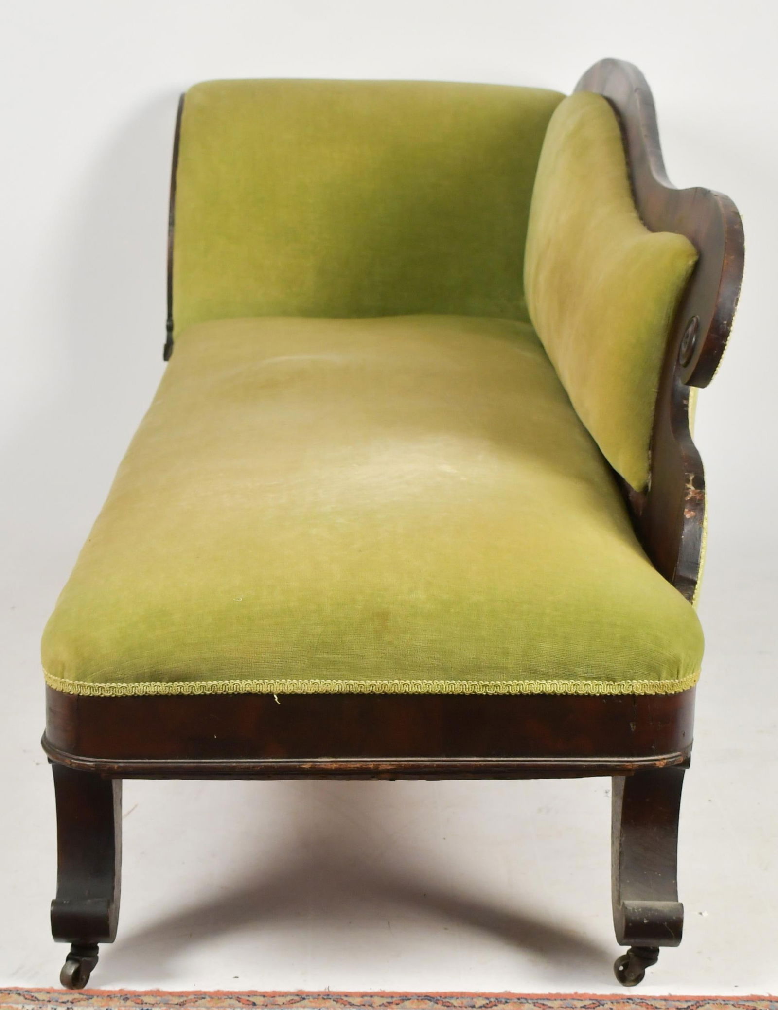 19TH C. NY CLASSICAL RECAMIER. - 7