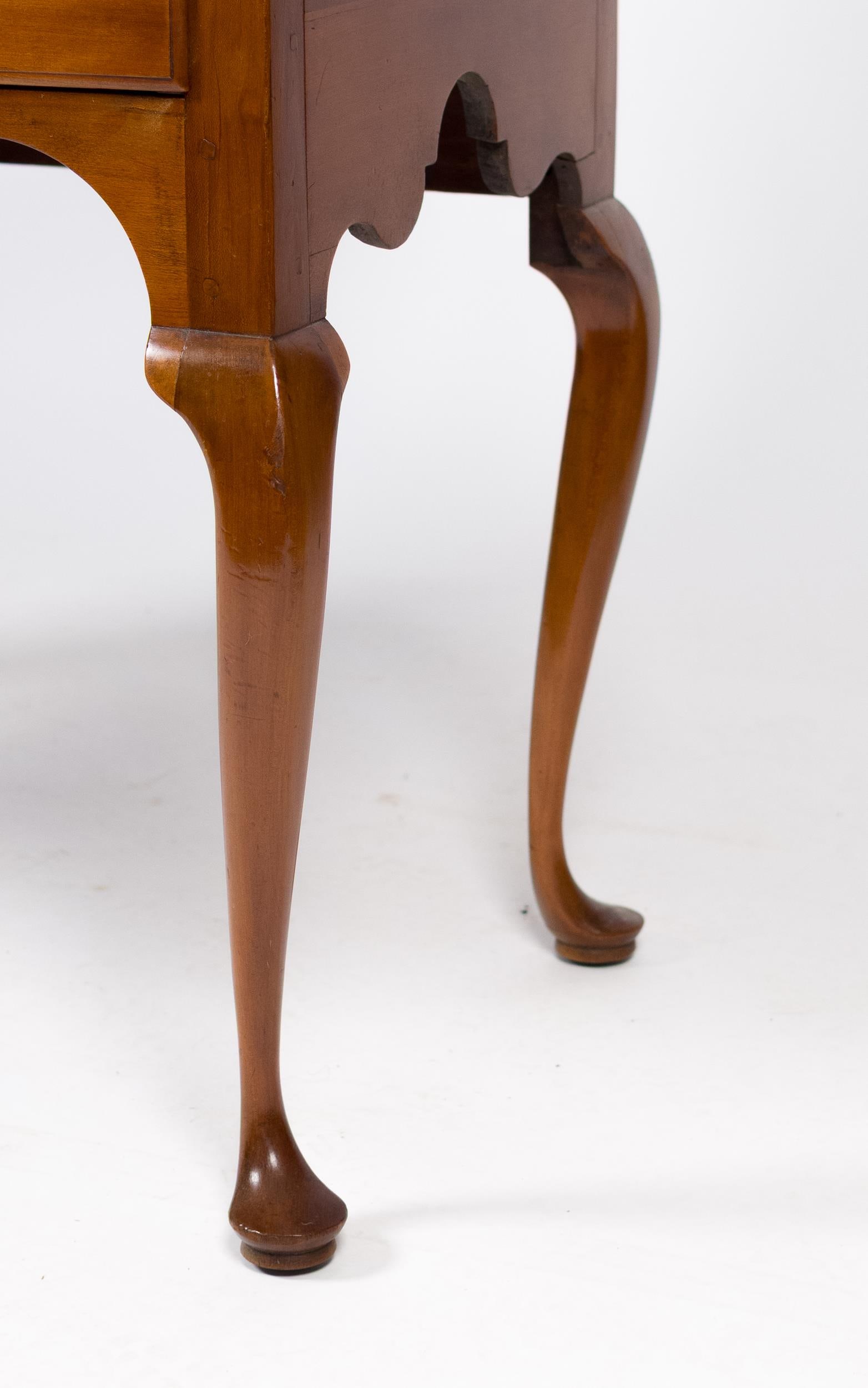 18TH C. WETHERSFIELD CT CHERRY HIGHBOY. - 9