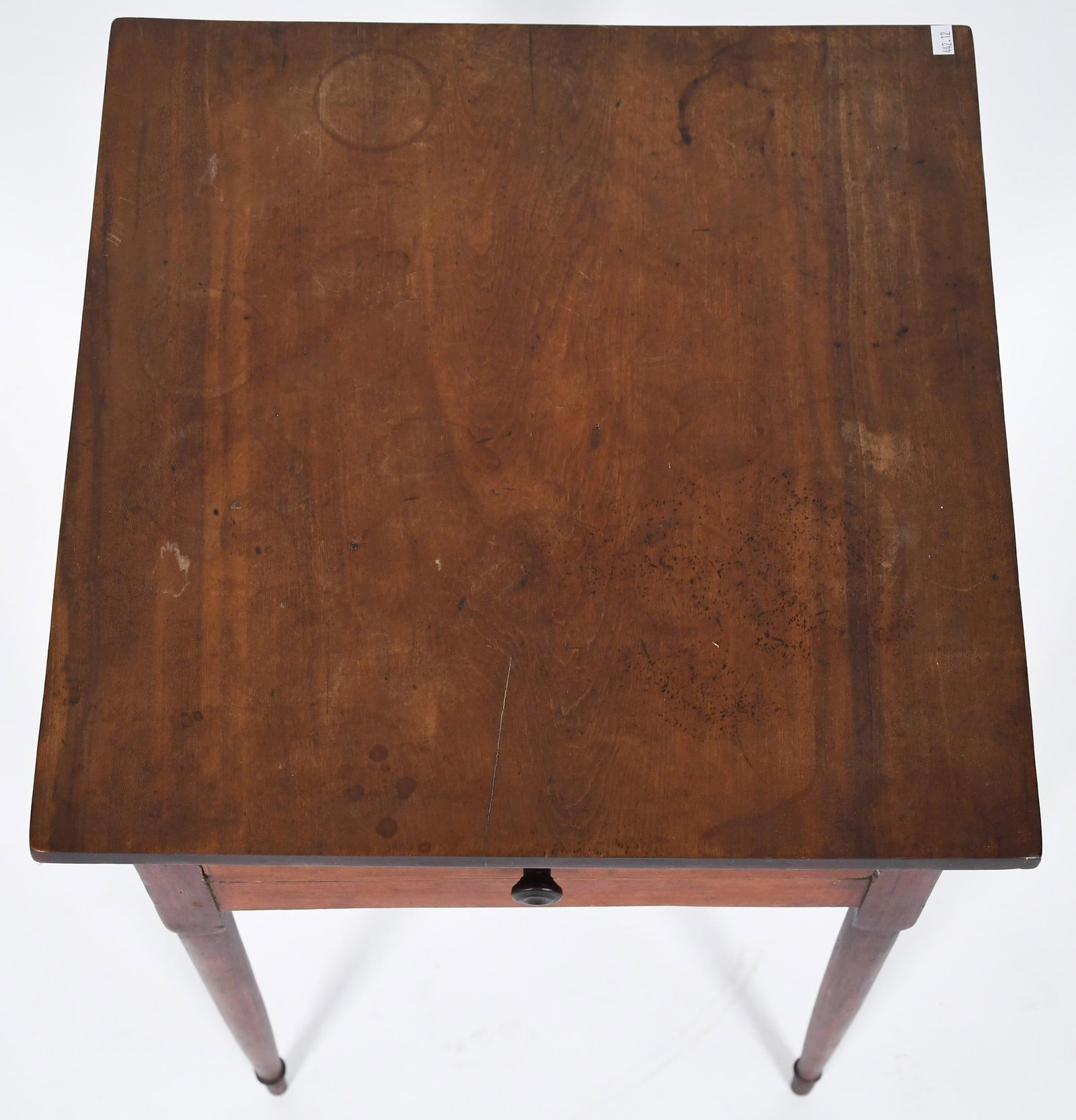19TH C. NY SHAKER CHERRY WORK TABLE. - 3
