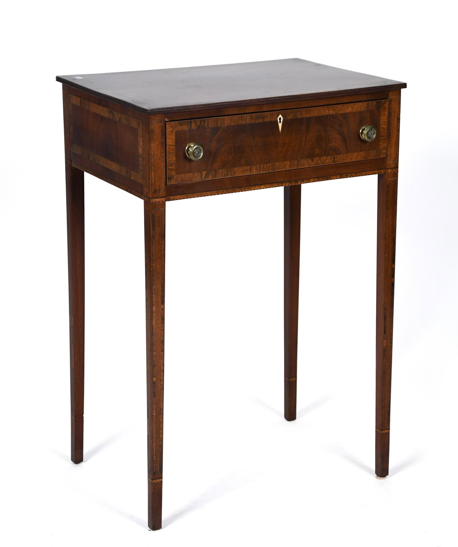 FINE FEDERAL BOSTON INLAID STAND, LIKELY SEYMOUR. (1 of 11)