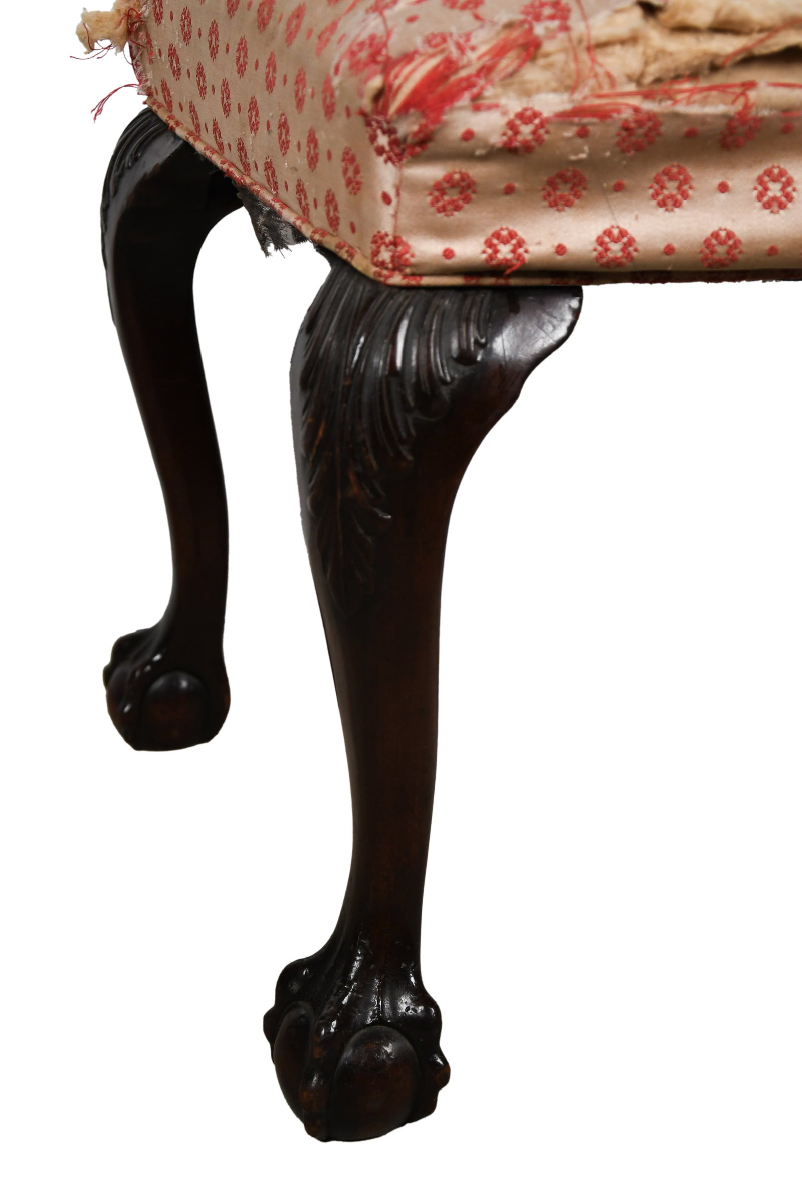 18TH C./ 19TH C. CHIPPENDALE STOOL. - 5