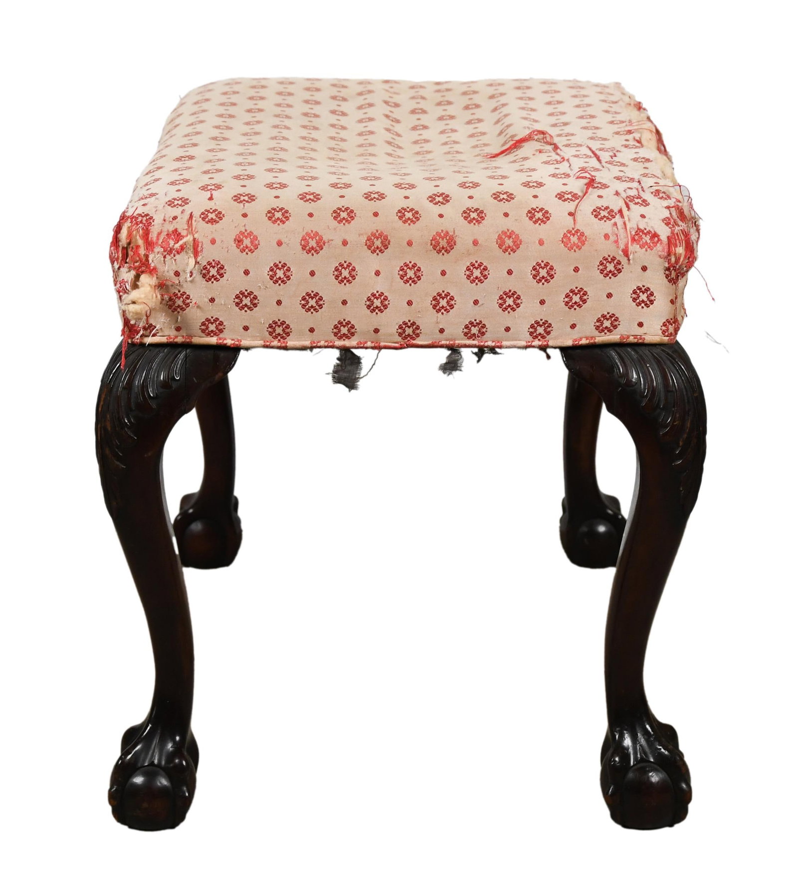 18TH C./ 19TH C. CHIPPENDALE STOOL. - 8