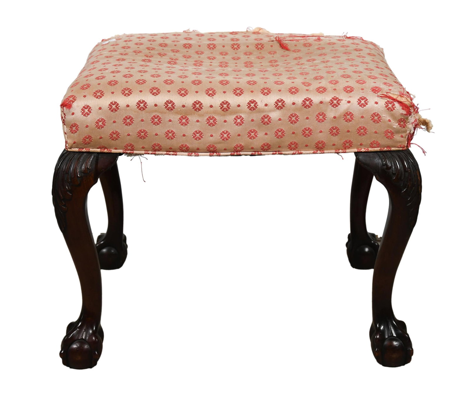 18TH C./ 19TH C. CHIPPENDALE STOOL. - 9