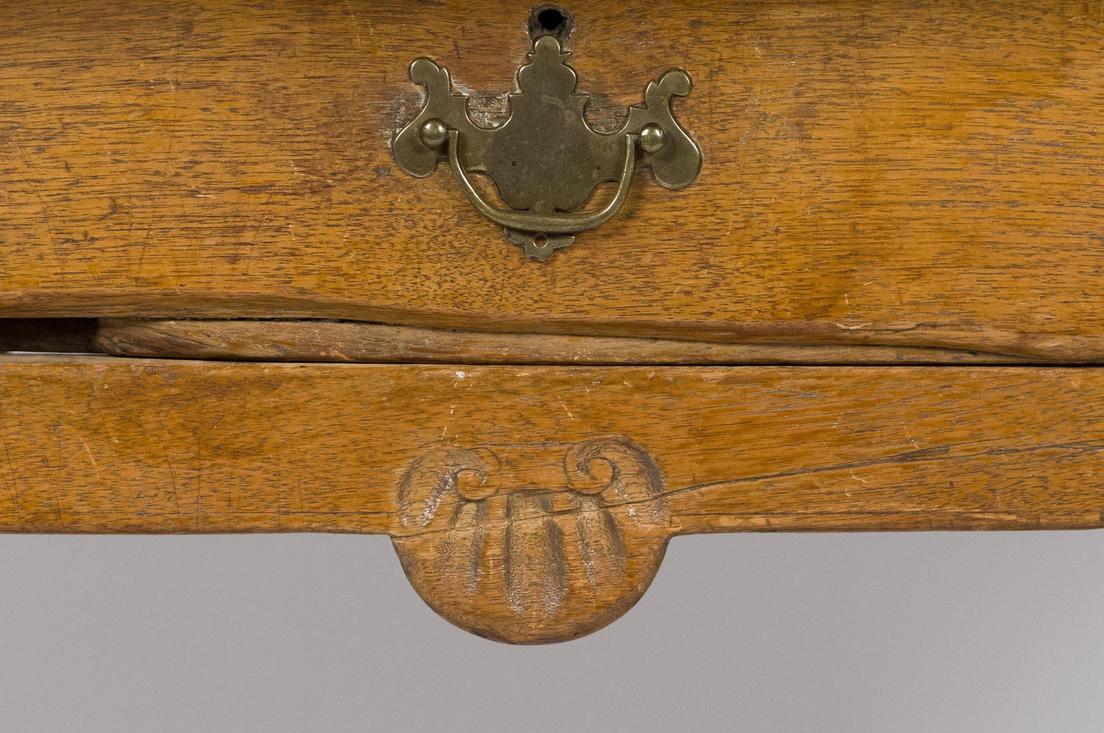 DOCUMENTED 18TH C. PA WALNUT TAVERN TABLE. - 6