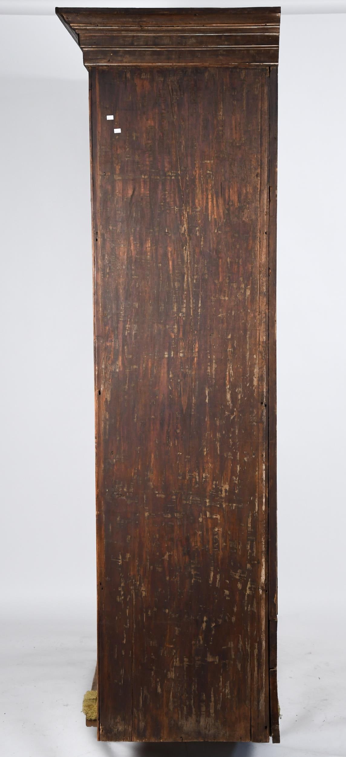 18TH C. MA ARCHITECTURAL CUPBOARD. - 5