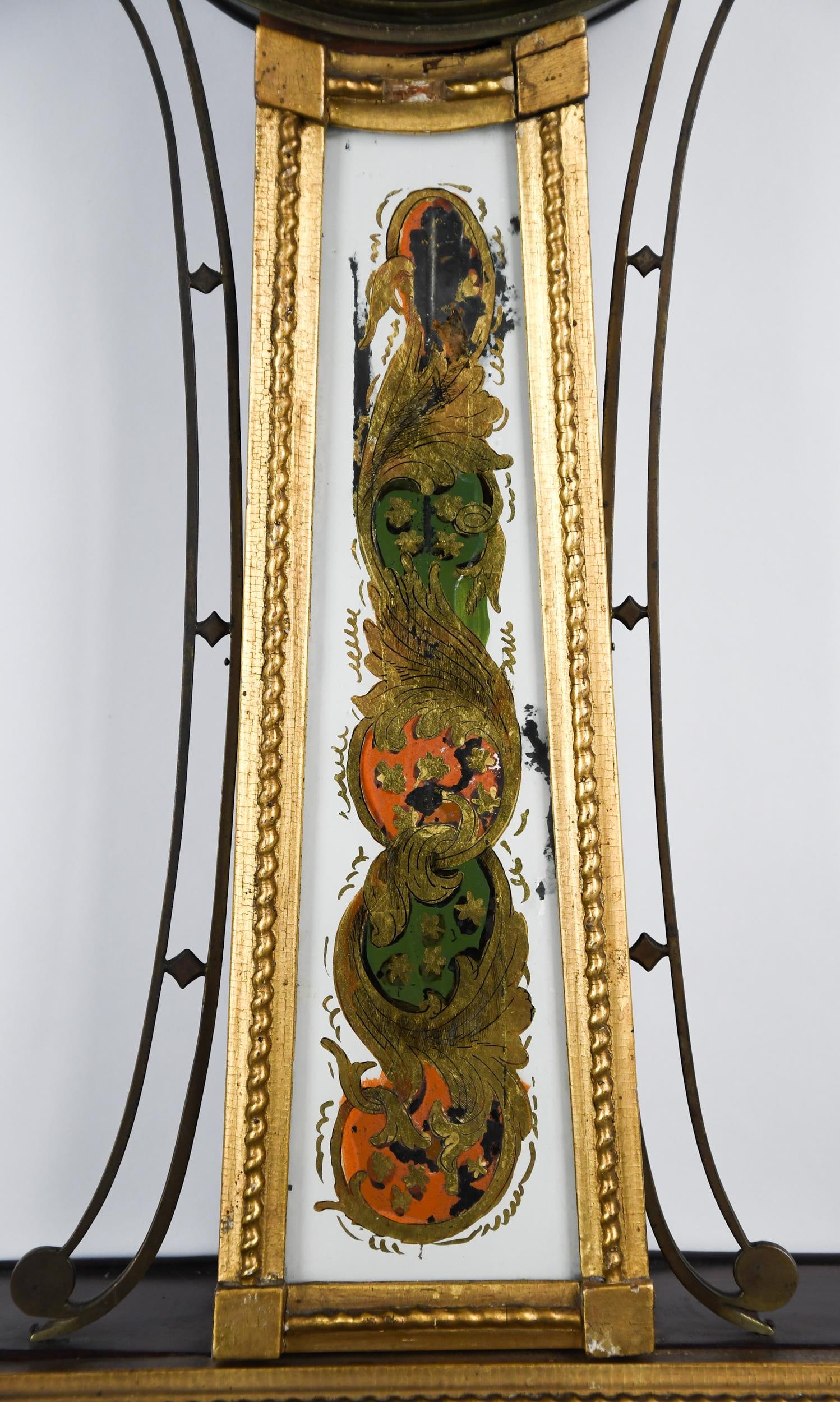 EARLY 19TH C. SIGNED BANJO CLOCK. - 14