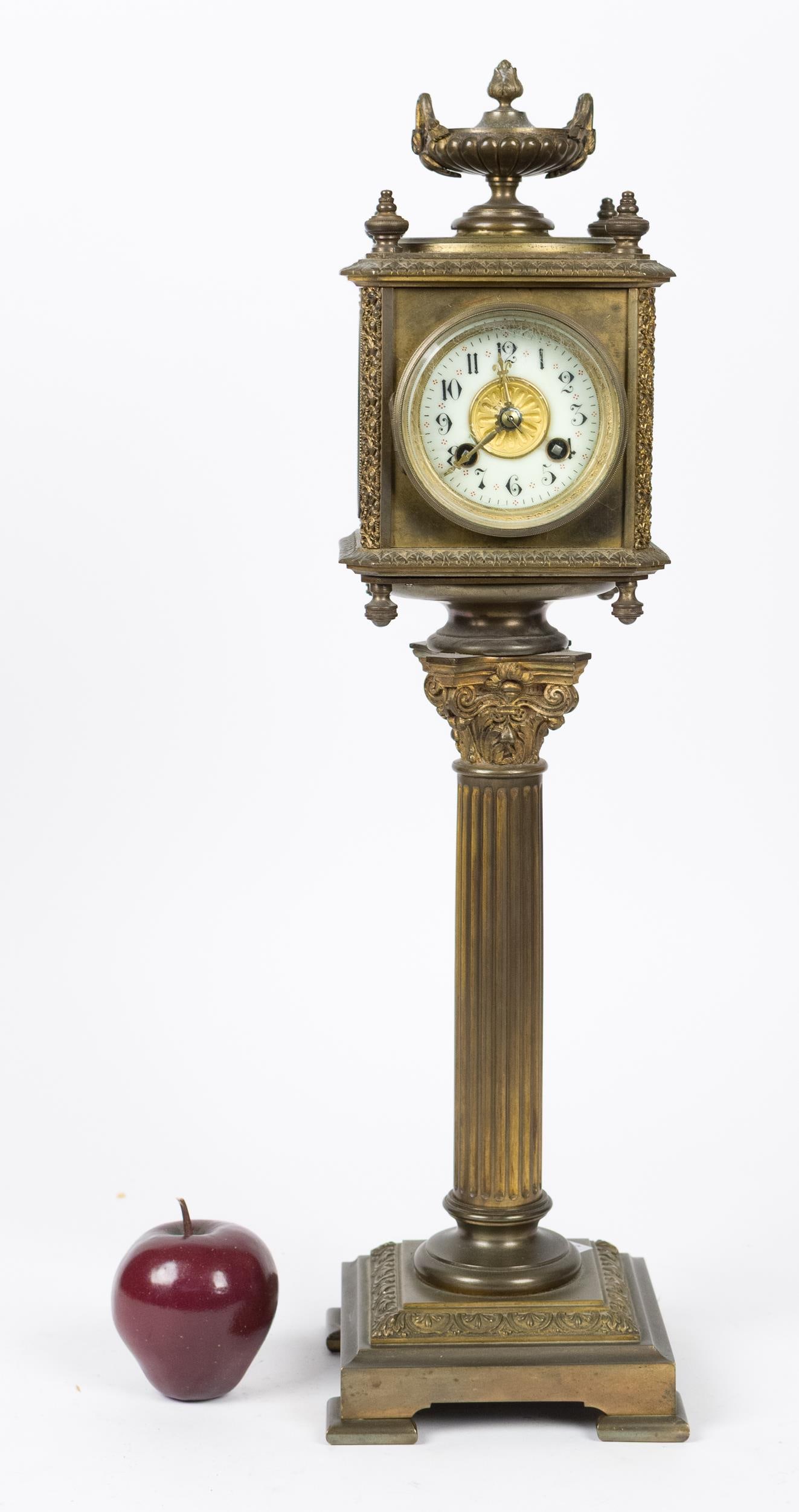 19TH C. FOUR DIAL MULTI-FUNCTION FRENCH TOWER CLOCK. - 13