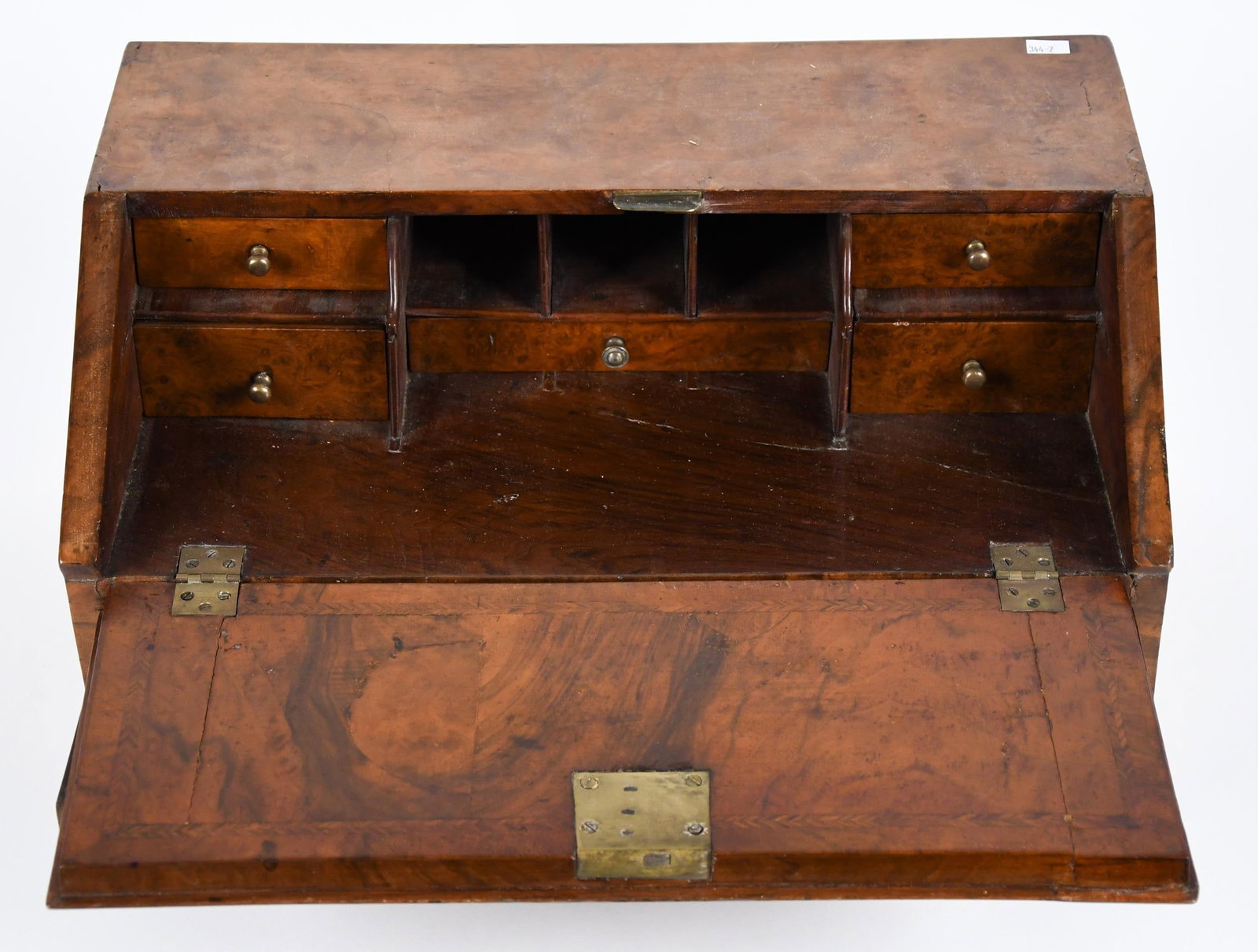 GEORGIAN TABLE TOP WRITING DESK. - 3