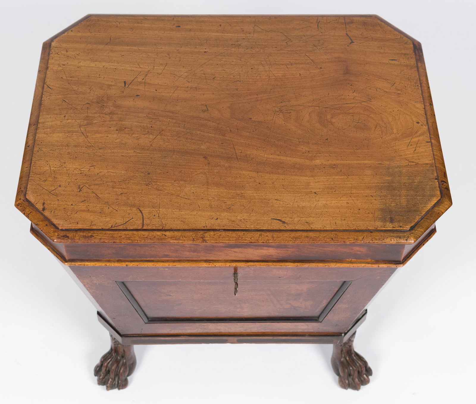 19TH C. ENGLISH REGENCY CELLARETTE. - 3