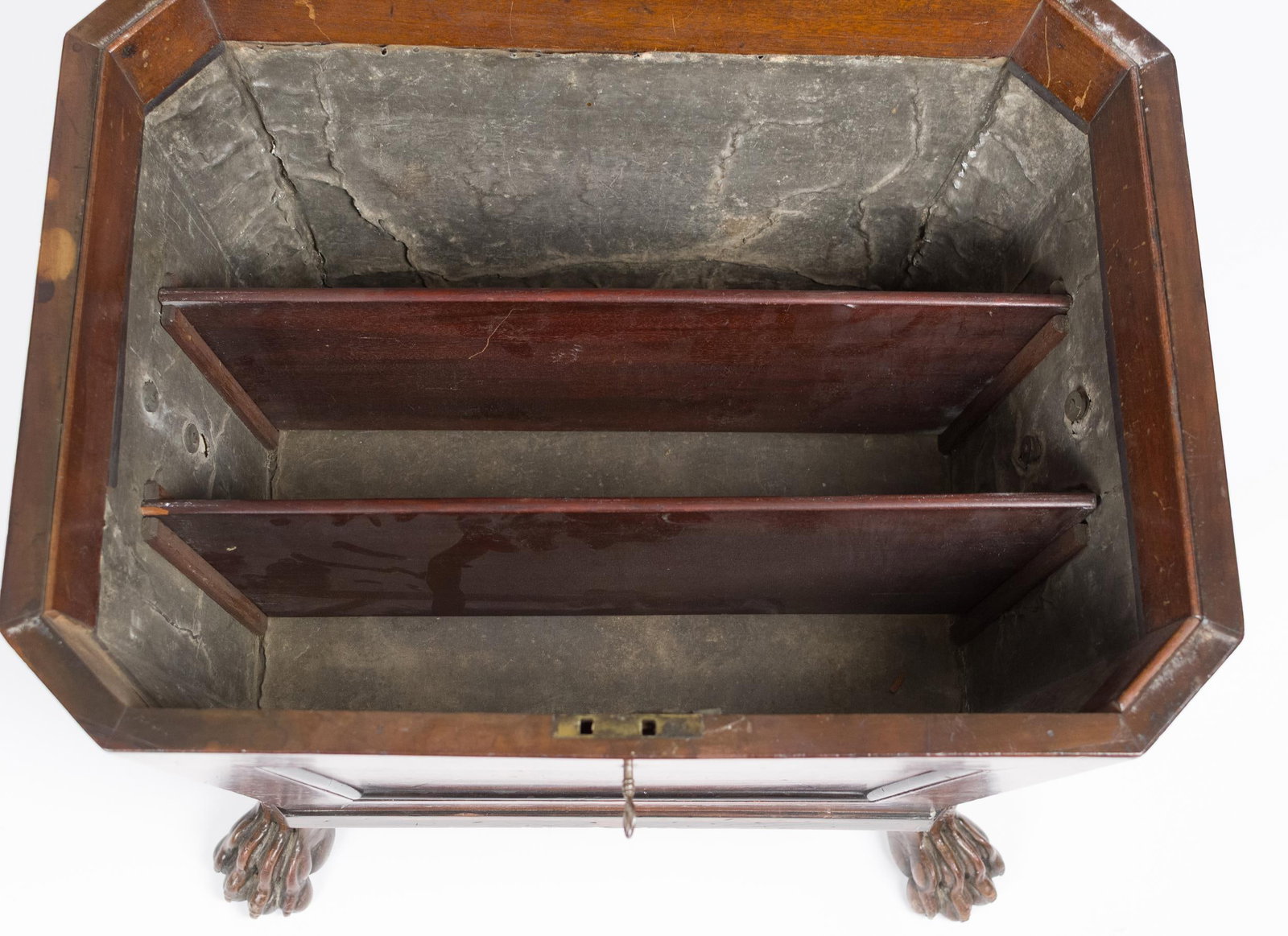19TH C. ENGLISH REGENCY CELLARETTE. - 5