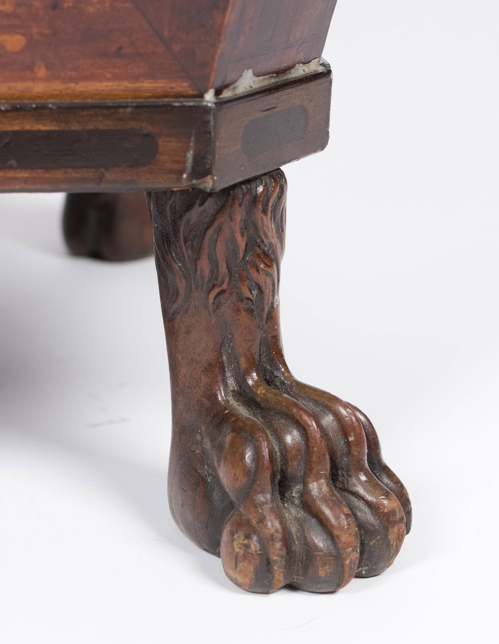 19TH C. ENGLISH REGENCY CELLARETTE. - 6