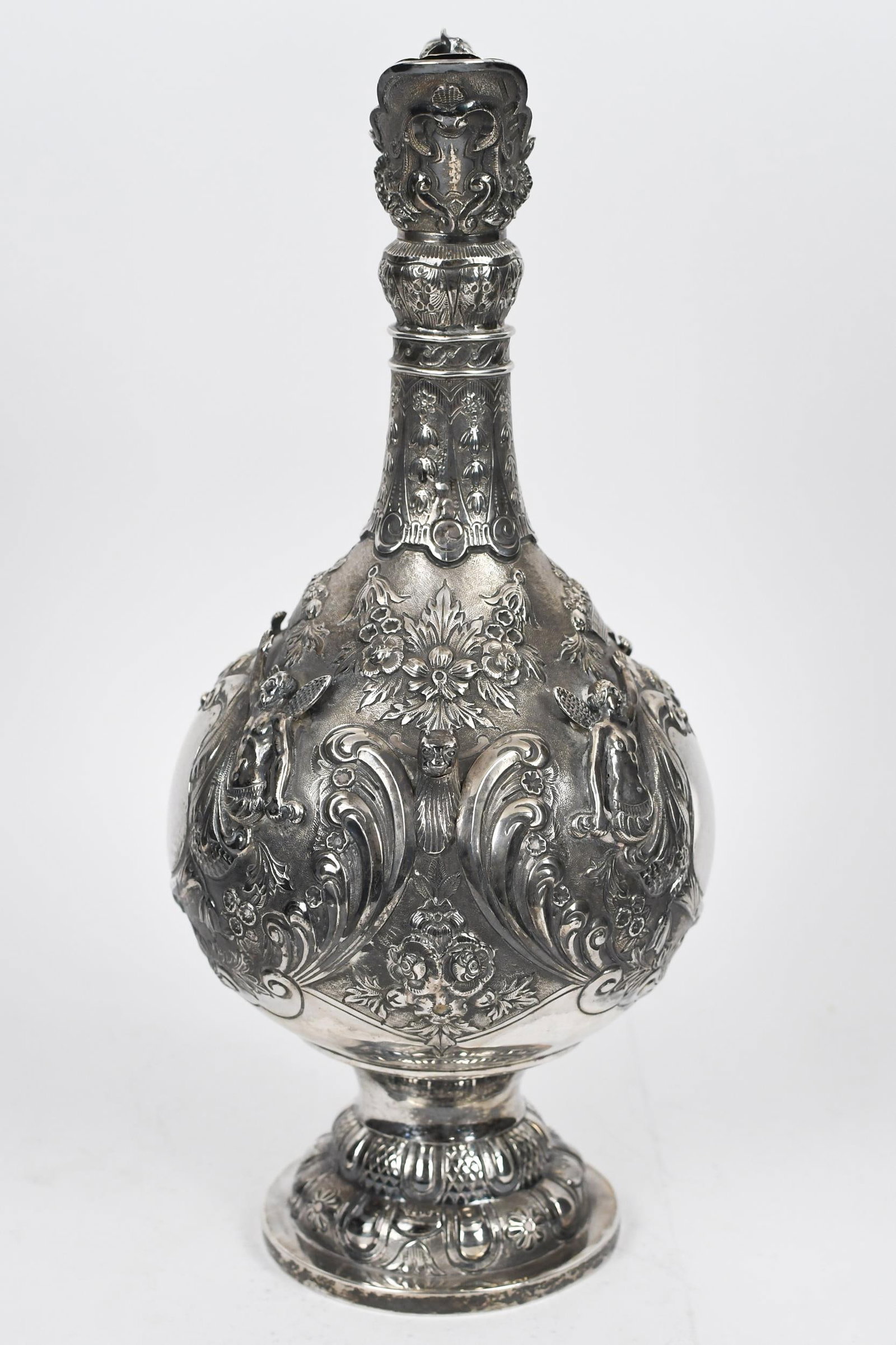 FINNISH SILVER PITCHER, TARKIAINEN MAKER. - 10
