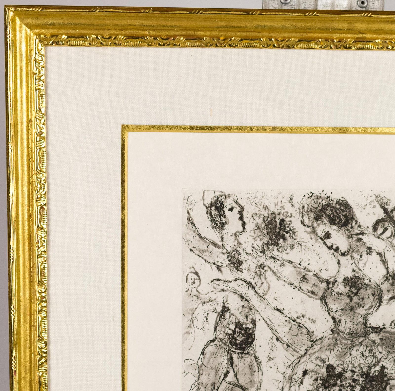 MARC CHAGALL ETCHING, LA GRANDE DANSEUSE. - 8