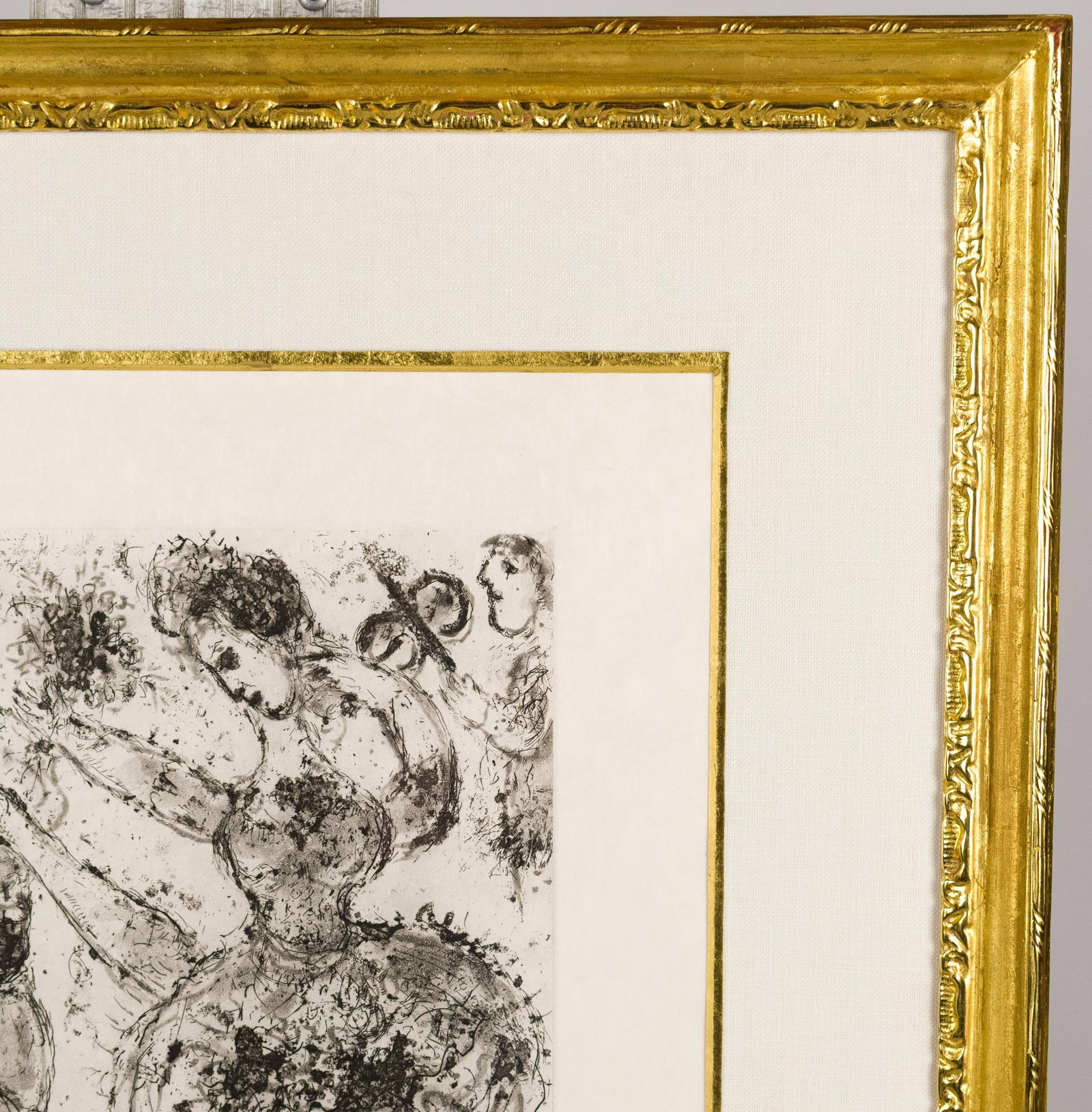 MARC CHAGALL ETCHING, LA GRANDE DANSEUSE. - 9