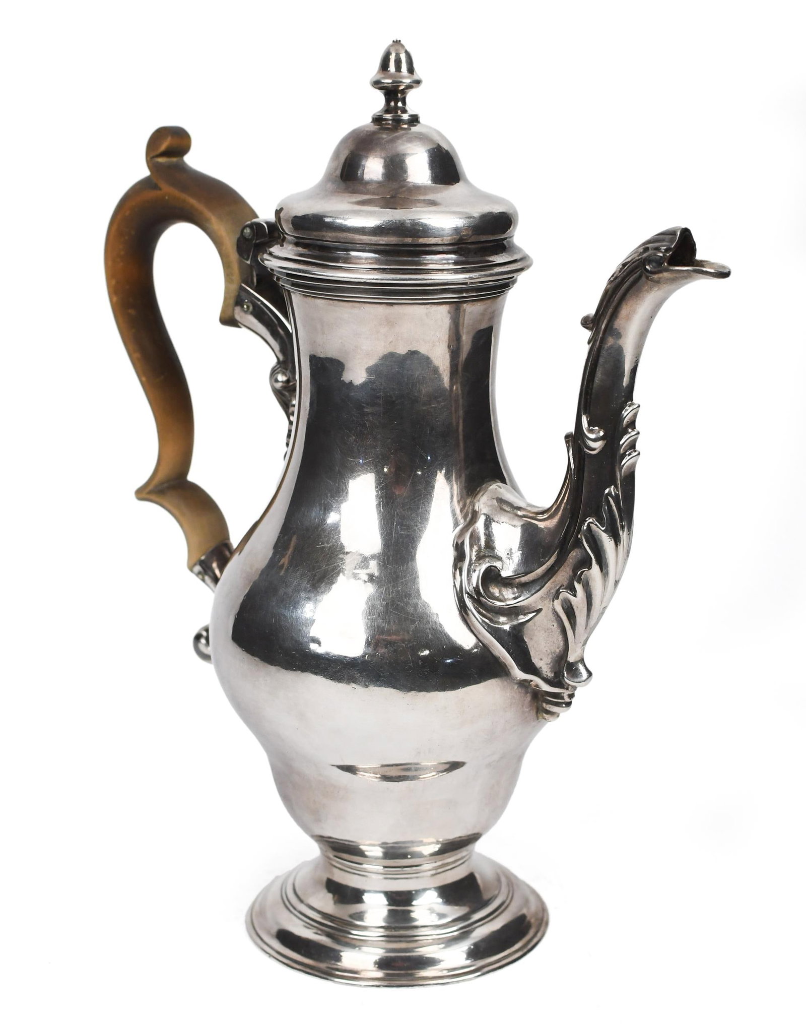 18TH C. ENGLISH STERLING PITCHER. (1 of 11)