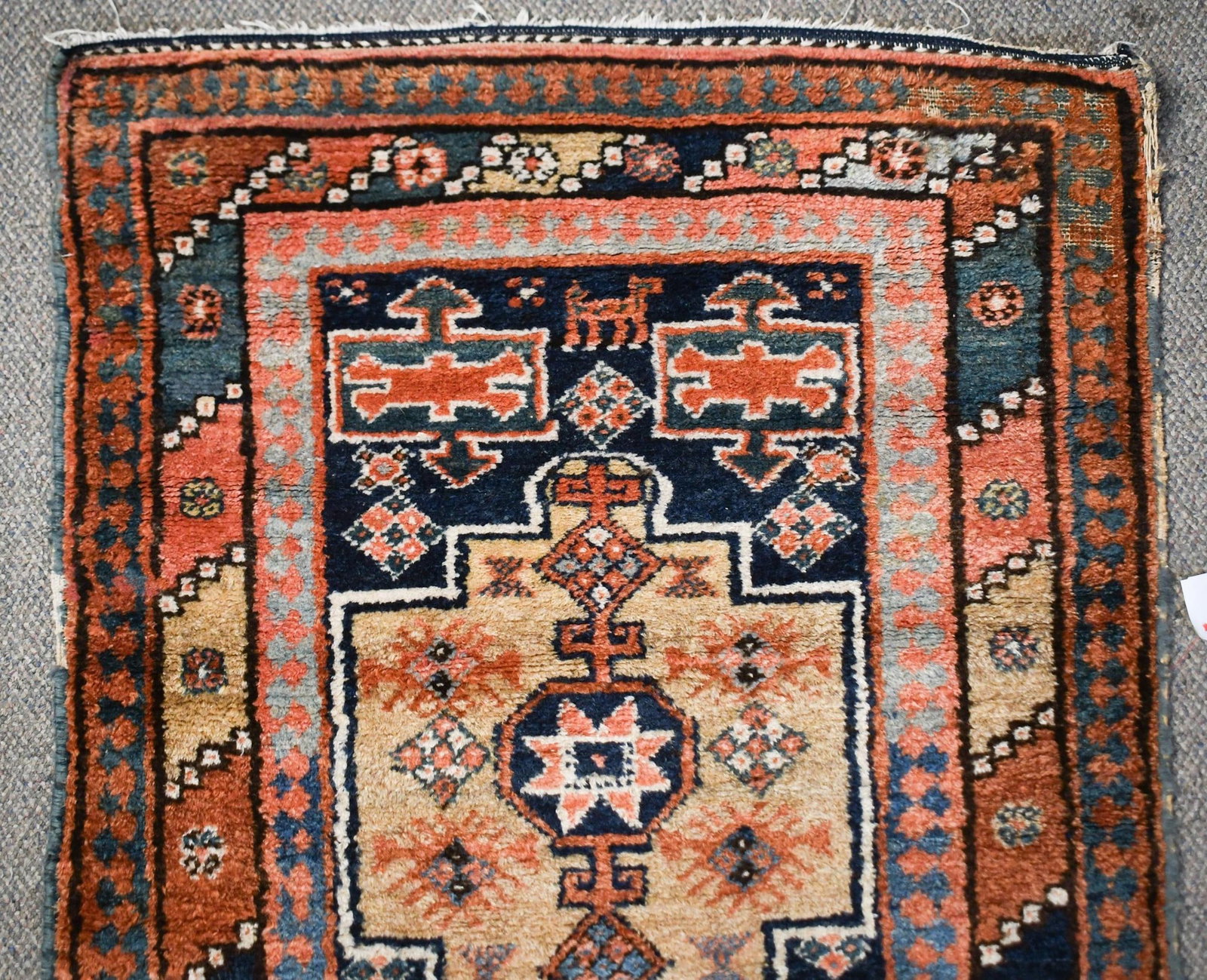 ANTIQUE ORIENTAL HALL RUNNER. - 5