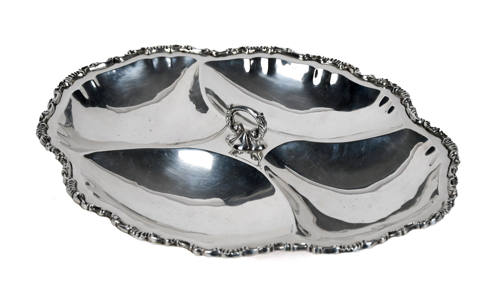 MEXICAN 950 SILVER SWEETMEATS TRAY. (1 of 7)