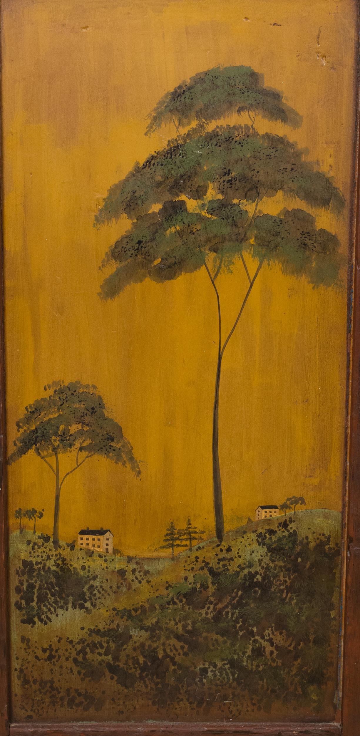 WARREN KIMBLE PAINTED CUPBOARD. - 7