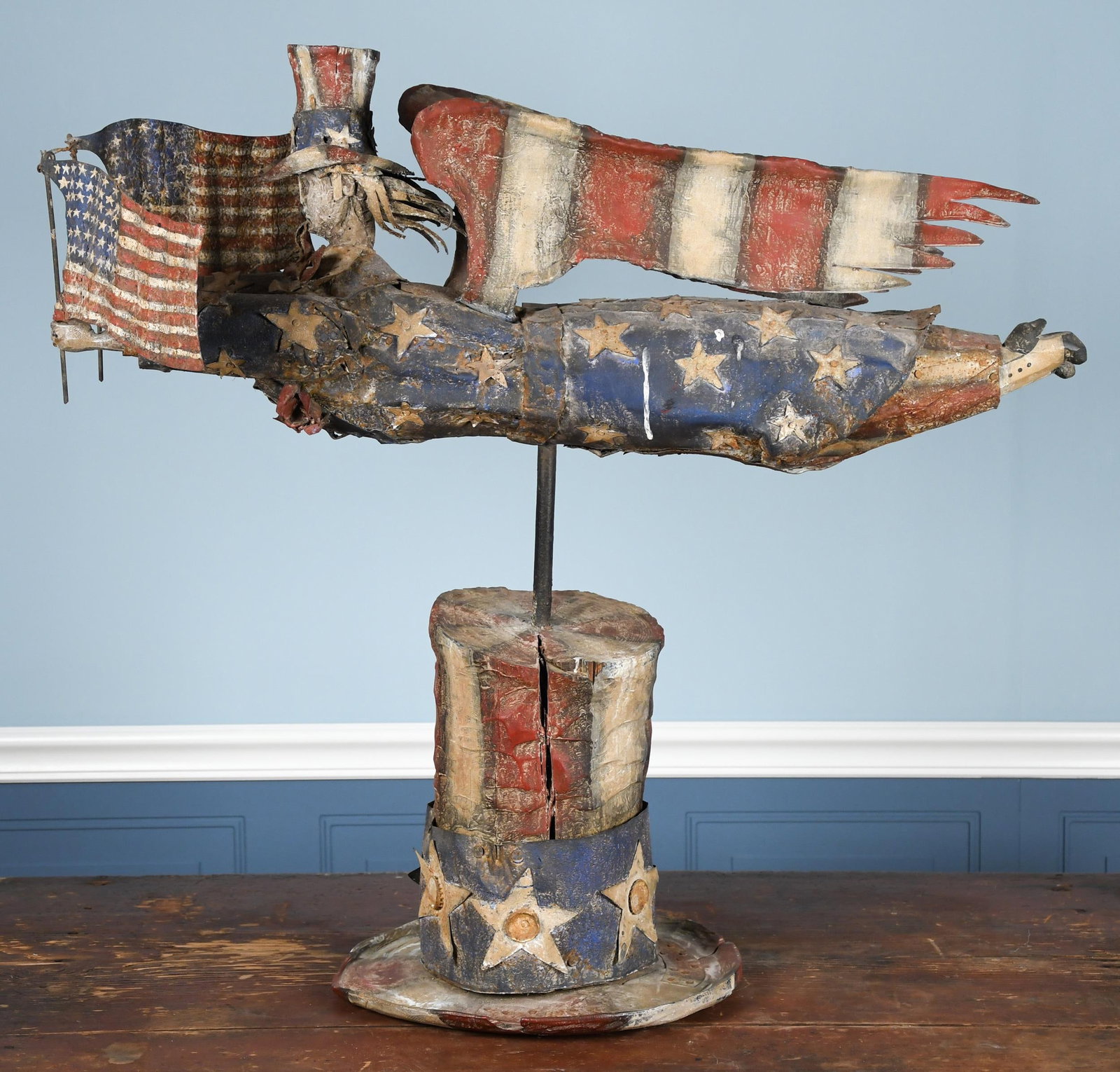 MASON & HILDRETH FLYING UNCLE SAM. - 5