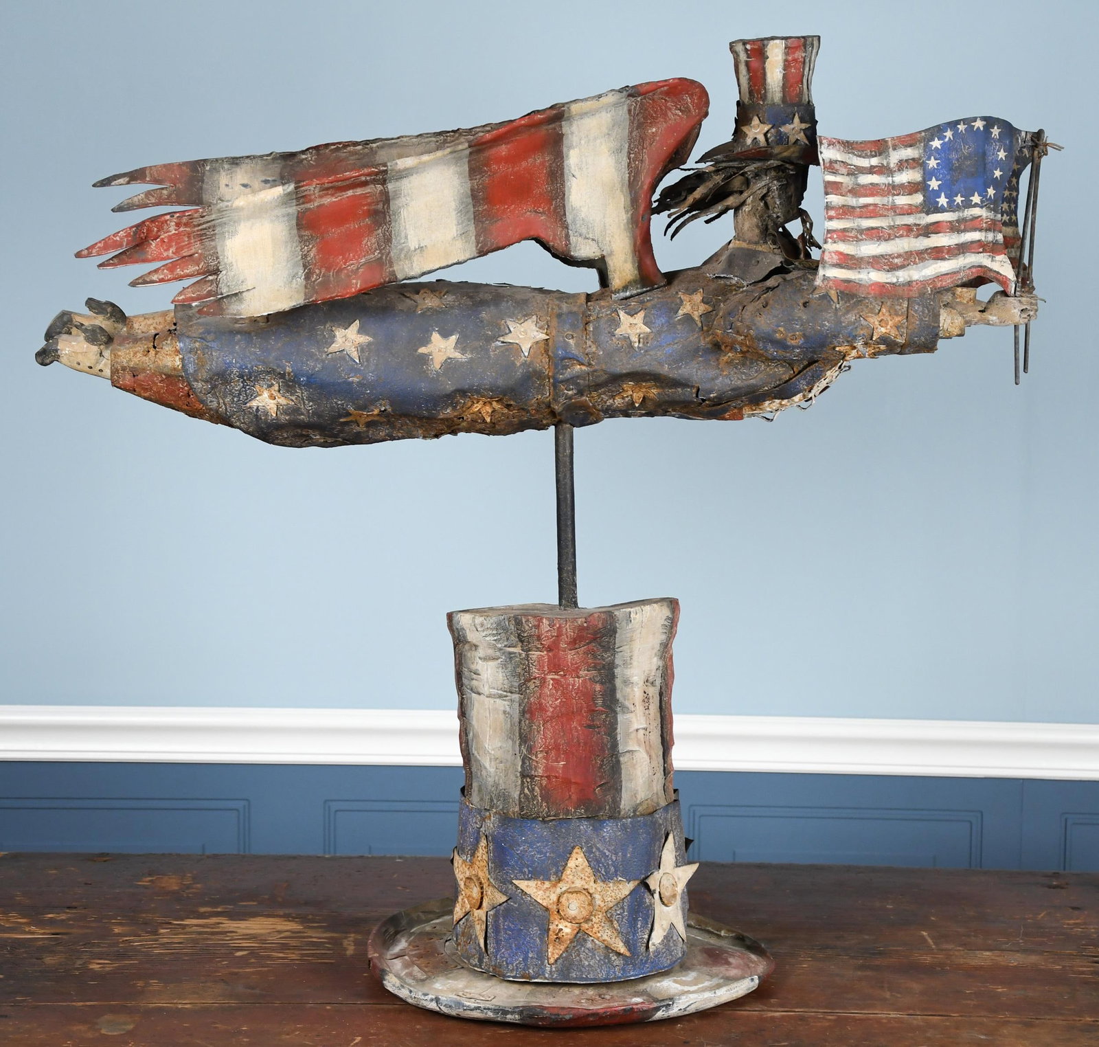 MASON & HILDRETH FLYING UNCLE SAM. - 7