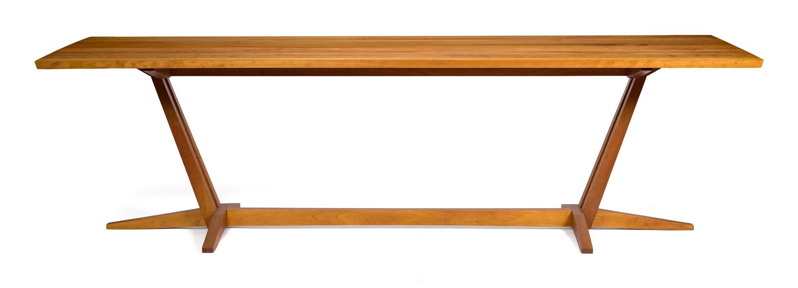 CUSTOM THOMAS MOSER CHERRY DINING TABLE. - 2