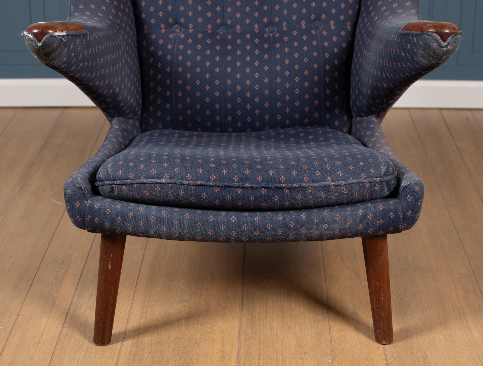 MCM HANS WEGNER PAPA BEAR CHAIR. - 4