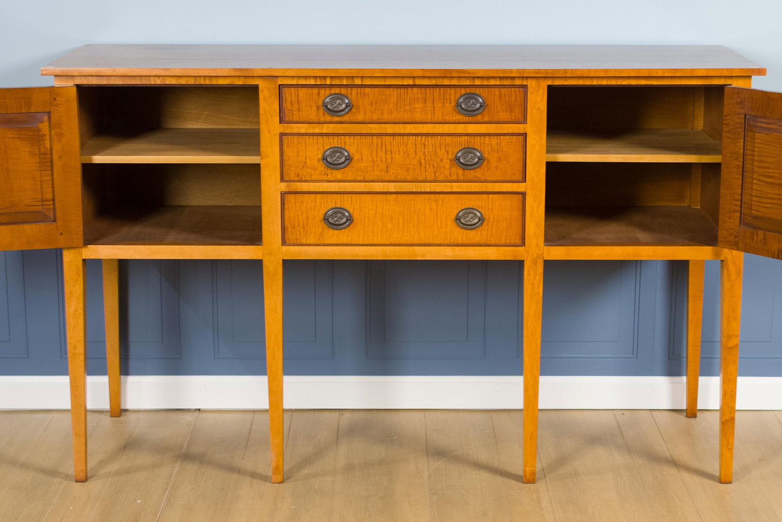 ELDRED WHEELER TIGER MAPLE SERVER. - 3