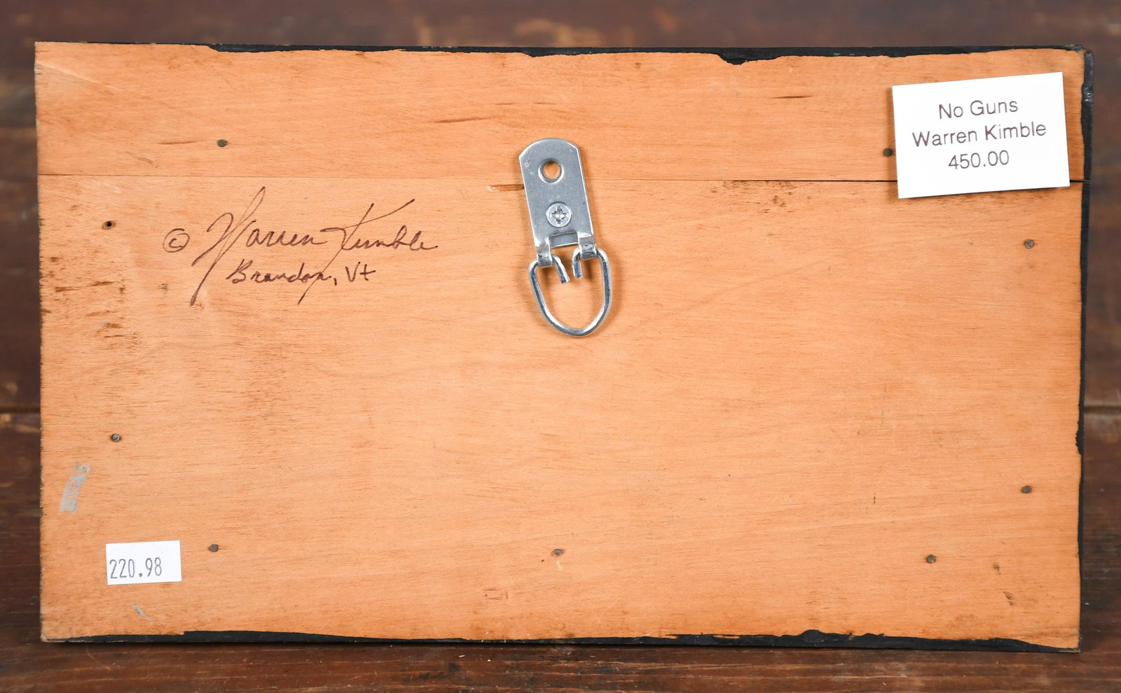 WARREN KIMBLE ASSEMBLAGE, NO GUNS. - 5