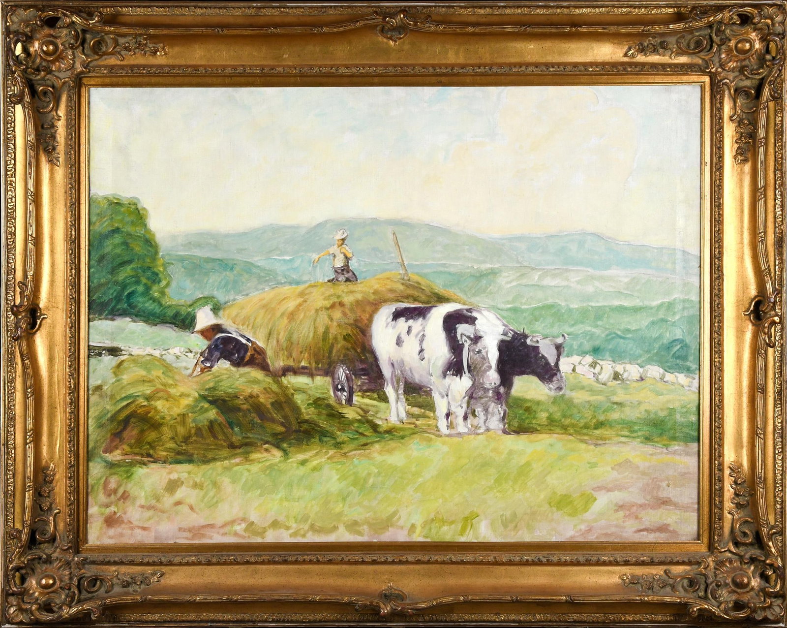HENRY R. MACGINNIS OIL, HAYING. (1 of 8)