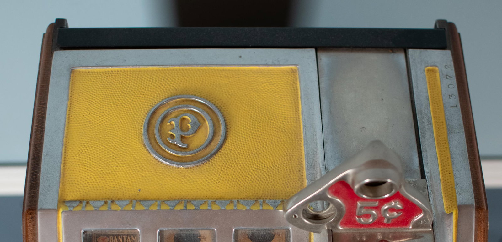 PACE BANTAM 5-CENT SLOT MACHINE. - 6