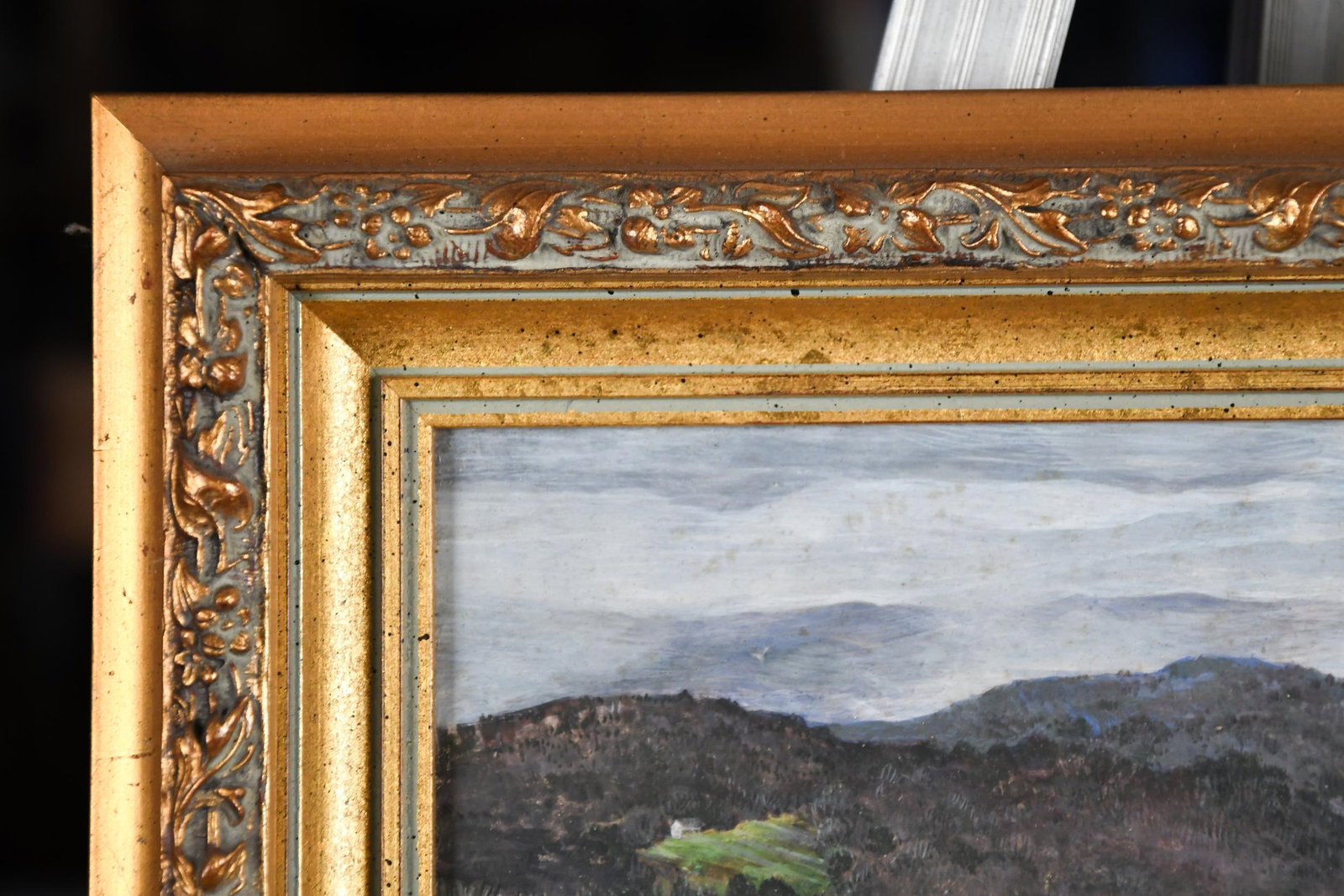 GARY MILEK TEMPERA, LANDSCAPE. - 3